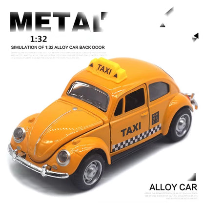 1:32 Vintage Die-Cast Pull-Back Racing Car – Collectible Toy