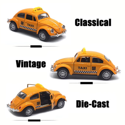 1:32 Vintage Die-Cast Pull-Back Racing Car – Collectible Toy