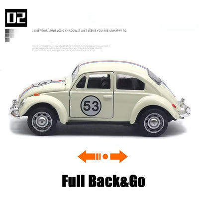 1:32 Vintage Die-Cast Pull-Back Racing Car – Collectible Toy