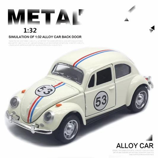 1:32 Vintage Die-Cast Pull-Back Racing Car – Collectible Toy